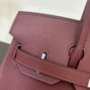 Hermes_Shoulder_Birkin_29_Craftsmanship-Wine Red Bag