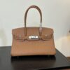 Hermes_Shoulder_Birkin_29_Craftsmanship-Camel Brown Bag