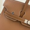 Hermes_Shoulder_Birkin_29_Craftsmanship-Camel Brown Bag