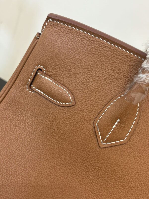 Hermes_Shoulder_Birkin_29_Craftsmanship-Camel Brown Bag