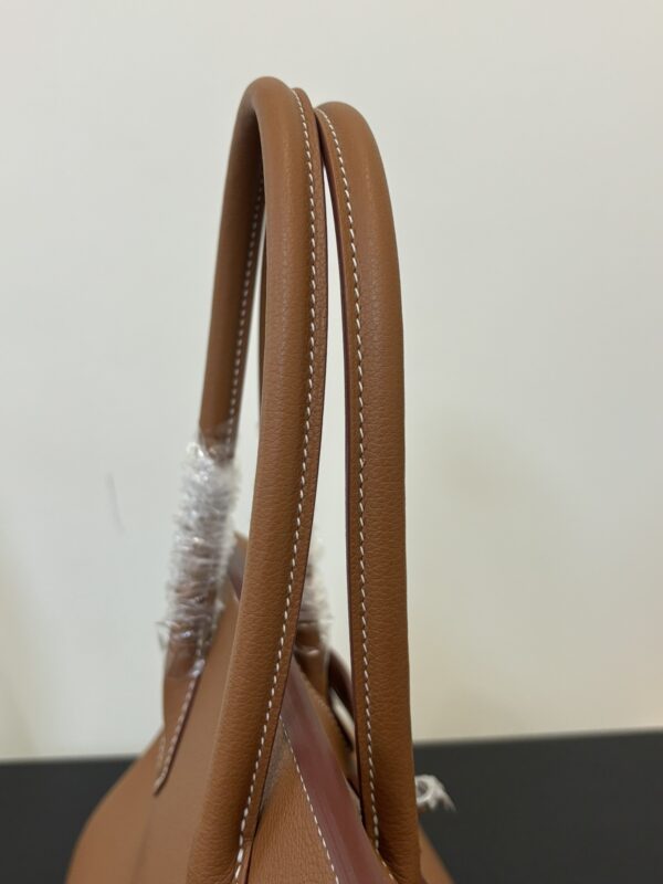 Hermes_Shoulder_Birkin_29_Craftsmanship-Camel Brown Bag