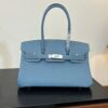 Hermes_Shoulder_Birkin_29_Craftsmanship-Blue Bag