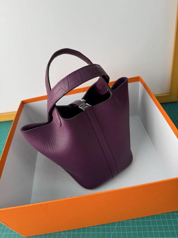 Hermes_Picotin_18_Touch_Material_Techniques-Purple Bag