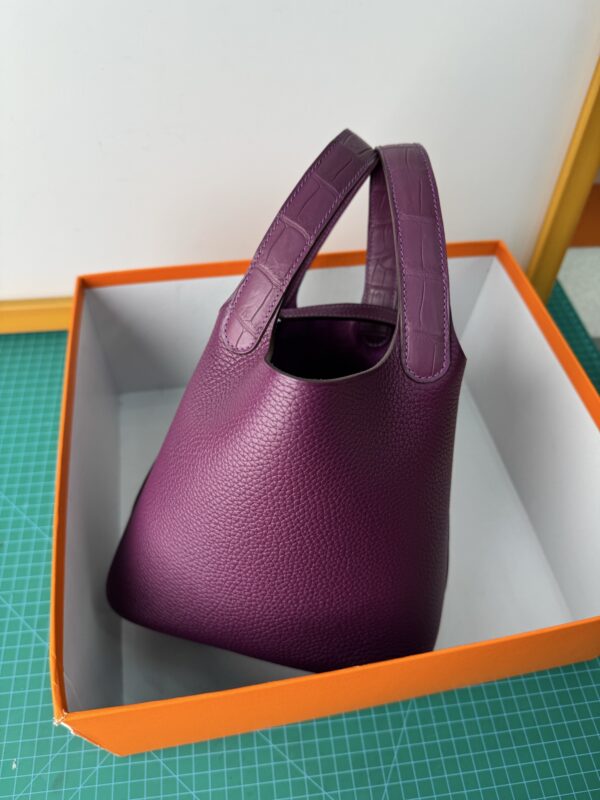 Hermes_Picotin_18_Touch_Material_Techniques-Purple Bag