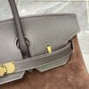 Birkin_30_Suede_Craftsmanship-Dark Brown Bag