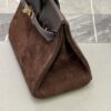 Birkin_30_Suede_Craftsmanship-Dark Brown Bag