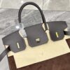 Birkin_30_Suede_Craftsmanship-Dark Brown Bag