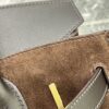 Birkin_30_Suede_Craftsmanship-Dark Brown Bag