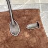 Birkin_30_Suede_Craftsmanship-Dark Brown Bag