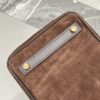 Birkin_30_Suede_Craftsmanship-Dark Brown Bag
