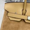 Birkin_30_Suede_Craftsmanship-Light Brown Bag