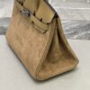 Birkin_30_Suede_Craftsmanship-Light Brown Bag