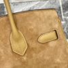 Birkin_30_Suede_Craftsmanship-Light Brown Bag