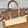 Birkin_30_Suede_Craftsmanship-Camel Brown Bag