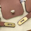 Birkin_30_Suede_Craftsmanship-Camel Brown Bag