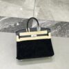 Birkin_30_Suede_Craftsmanship-Black Bag