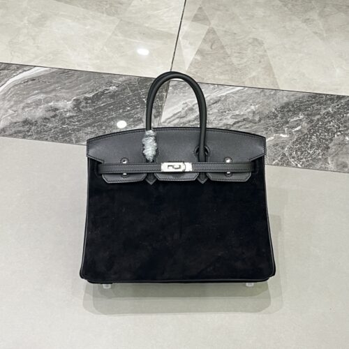 Birkin_30_Suede_Craftsmanship-Black Bag