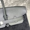 Birkin_30_Suede_Craftsmanship-Black Bag