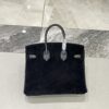 Birkin_30_Suede_Craftsmanship-Black Bag