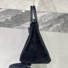 Birkin_30_Suede_Craftsmanship-Black Bag