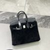 Birkin_30_Suede_Craftsmanship-Black Bag