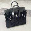 Birkin_30_Suede_Craftsmanship-Black Bag