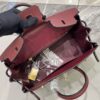 Birkin_30_Suede_Craftsmanship-Wine Red Bag