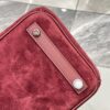 Birkin_30_Suede_Craftsmanship-Dark Wine Red Bag