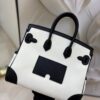 Birkin_Cargo_25_Craftsmanship-Black & White Canvas Bag