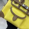 Birkin_Cargo_25_Craftsmanship-Yellow & Brown Canvas Bag
