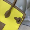 Birkin_Cargo_25_Craftsmanship-Yellow & Brown Canvas Bag