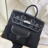 Birkin_Cargo_25_Craftsmanship-Black Canvas Bag