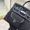 Birkin_Cargo_25_Craftsmanship-Black Canvas Bag