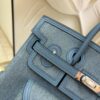 Birkin_Cargo_25_Craftsmanship-Blue Denim Bag