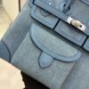 Birkin_Cargo_25_Craftsmanship-Blue Denim Bag