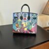 Birkin_Faubourg_20_Craftsmanship-Dark Green Multicolor Orange Bag