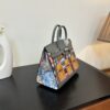 Birkin_Faubourg_20_Craftsmanship-Grey Yellow Pink Orange Bag