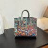 Birkin_Faubourg_20_Craftsmanship-Grey Yellow Pink Orange Bag