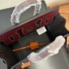 Birkin_Faubourg_20_Craftsmanship-Wine Red Black White Orange Bag