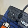 Birkin_Faubourg_20_Craftsmanship-Dark Blue Black White Orange Bag