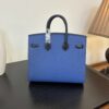 Birkin_Faubourg_20_Craftsmanship-Dark Blue Black White Orange Bag