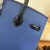 Birkin_Faubourg_20_Craftsmanship-Dark Blue Black White Orange Bag