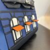 Birkin_Faubourg_20_Craftsmanship-Dark Blue Black White Orange Bag