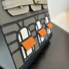 Birkin_Faubourg_20_Craftsmanship-Light Grey Dark Grey White Orange Bag