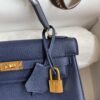 Kelly_25_Togo_Craftsmanship-Dark Blue Bag
