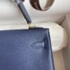 Kelly_25_Togo_Craftsmanship-Dark Blue Bag
