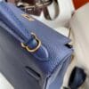 Kelly_25_Togo_Craftsmanship-Dark Blue Bag