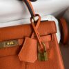 Kelly_25_Togo_Craftsmanship-Orange Bag