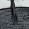 Birkin_20_Matte_Alligator_Craftsmanship-Black Crocodile Bag